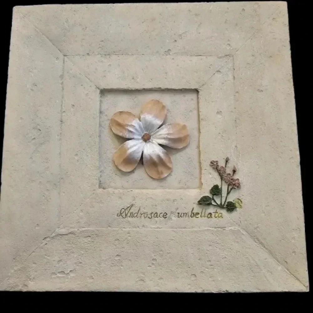 Resin Floral Hangings Set of 3